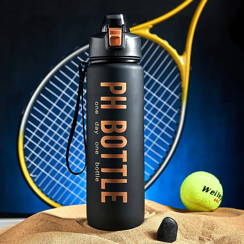 Men's Portable Large Capacity Plastic Water Bottle - Bellarte Enchanté Men's Portable Large Capacity Plastic Water Bottle